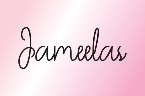 Jameelas Font - Featured Image