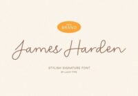 James Harden Font - Featured Image