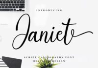Janiet Font - Featured Image