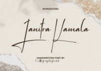 Janitra Kamala Font - Featured Image