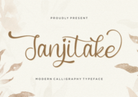 Janjitake Font - Featured Image