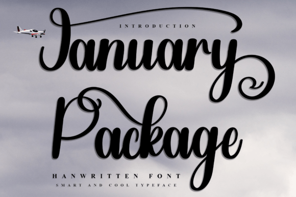 January Package Font - Featured Image