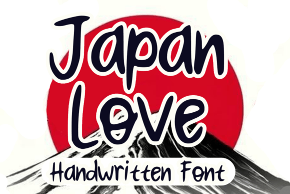 Japan Love Font - Featured Image