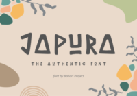 Japura Font - Featured Image