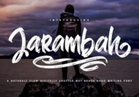 Jarambah Font - Featured Image