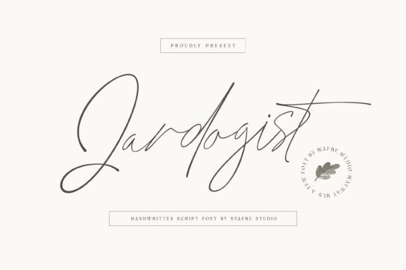 Jardogist Font - Featured Image