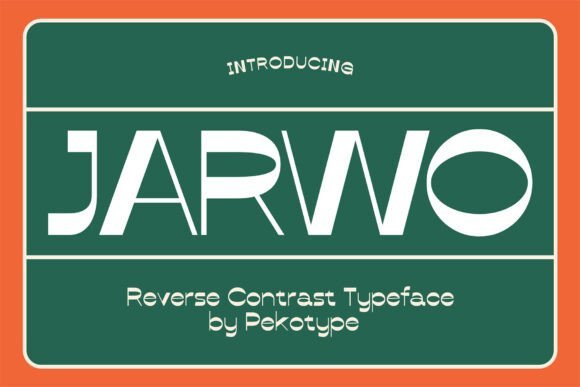 Jarwo Font - Featured Image