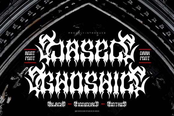 Jasel Ghoshic Font - Featured Image