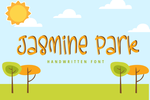 Jasmine Park Font - Featured Image