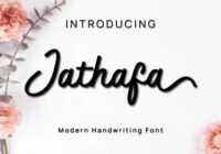 Jathafa Font - Featured Image