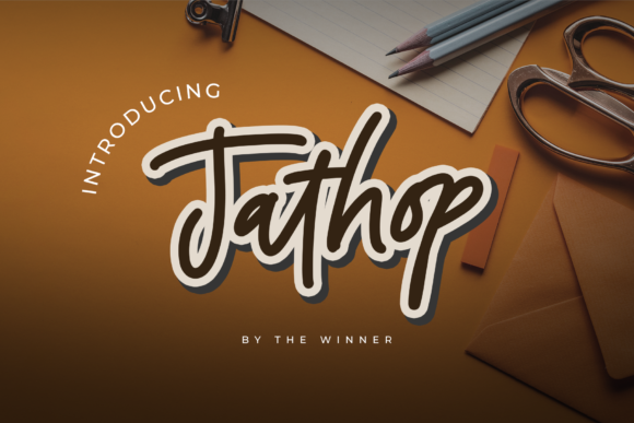 Jathop Font - Featured Image