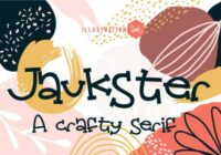 Jaukster Font - Featured Image