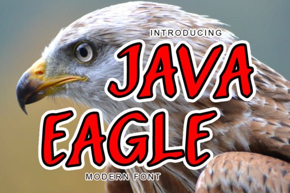 Java Eagle Font - Featured Image