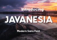 Javanesia Font - Featured Image