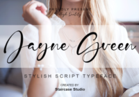 Jayne Green Font - Featured Image