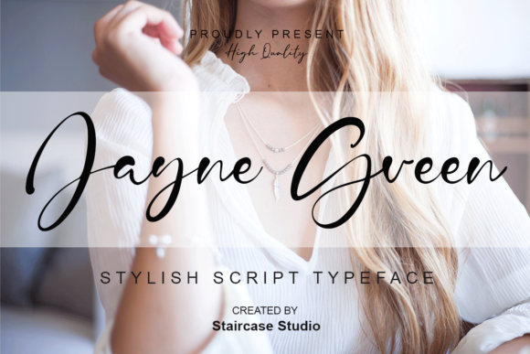 Jayne Green Font - Featured Image