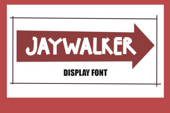 Jaywalker Font - Featured Image