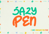 Jazy Pen Font - Featured Image