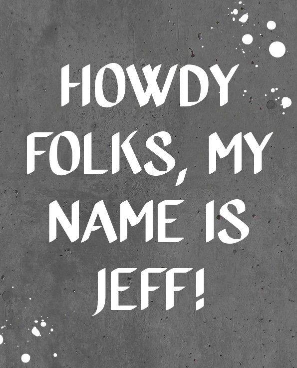 Jeff Font - Featured Image