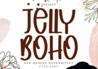 Jelly Boho Font - Featured Image