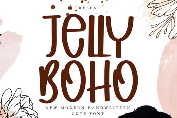 Jelly Boho Font - Featured Image