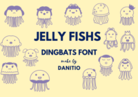Jelly Fishs Font - Featured Image