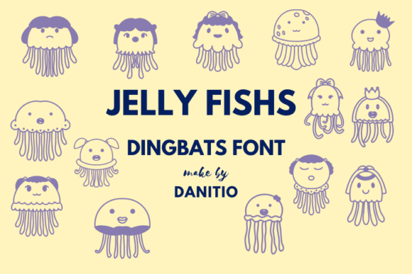 Jelly Fishs Font - Featured Image