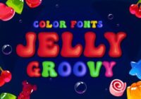 Jelly Groovy Font - Featured Image