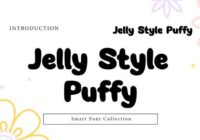 Jelly Style Puffy Font - Featured Image
