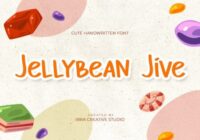 Jellybean Jive Font - Featured Image