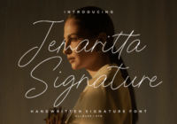 Jemaritta Signature Font - Featured Image