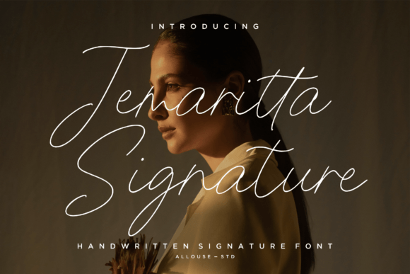 Jemaritta Signature Font - Featured Image