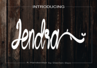 Jendra Font - Featured Image