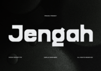 Jengah Font - Featured Image