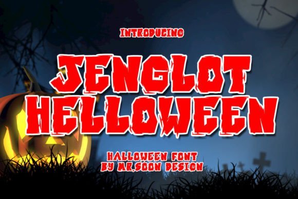 Jenglot Helloween Font - Featured Image