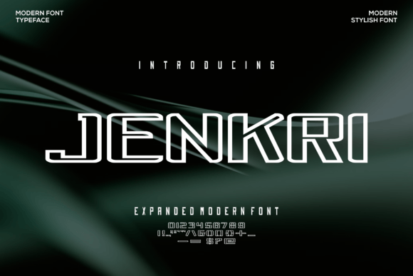 Jenkri Font - Featured Image