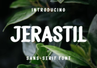Jerastil Font - Featured Image