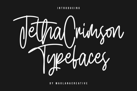 Jetha Crimson Font - Featured Image