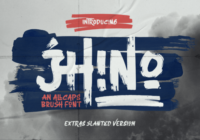 Jhino Font - Featured Image