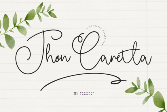Jhon Caretta Font - Featured Image