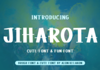 Jiharota Font - Featured Image