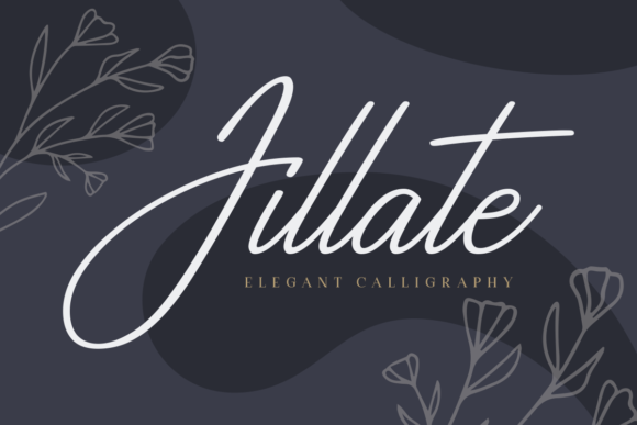 Jillate Font - Featured Image
