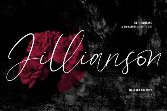 Jillianson Font - Featured Image