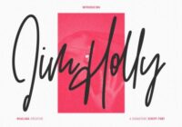 Jim Holly Font - Featured Image