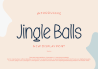 Jingle Balls Font - Featured Image