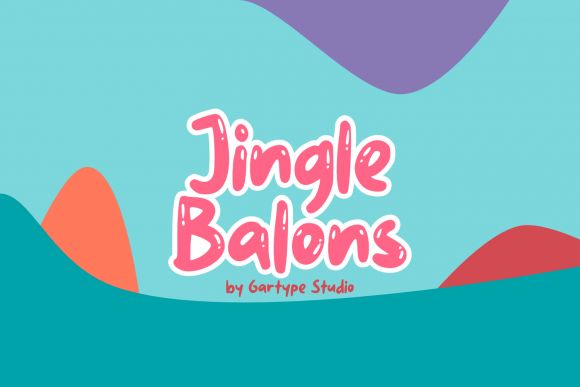 Jingle Balons Font - Featured Image