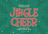 Jingle Cheer Font - Featured Image