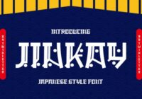 Jinkay Faux Japanese Font - Featured Image