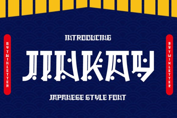 Jinkay Faux Japanese Font - Featured Image