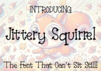 Jittery Squirrel Font - Featured Image